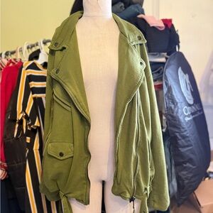 Free People Olive Jacket